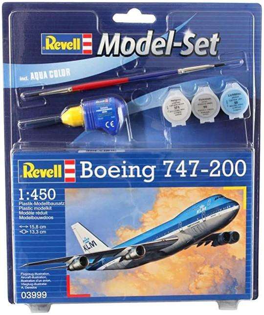 Model Set Boeing 747-200 "KLM" 1/450 Scale REVELL 36999