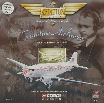 Douglas Dakota (DC3) BEA - 1/144 Scale (Corgi)(47104)