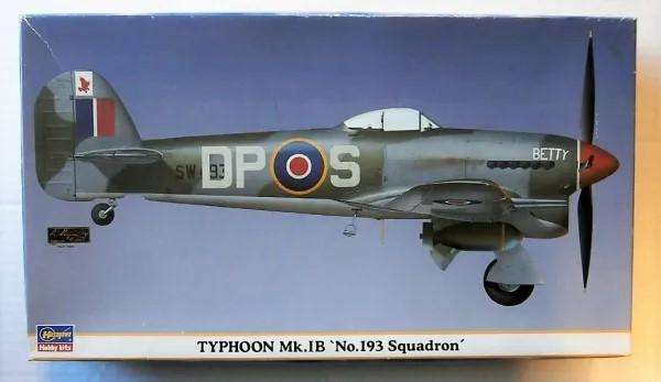 Typhoon Mk.IB 'No 193 Squadron' 1/48 scale HASEGAWA 09464