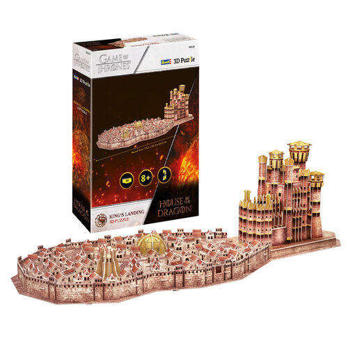 House of the Dragon - King's Landing 3D Puzzle Revell 00225