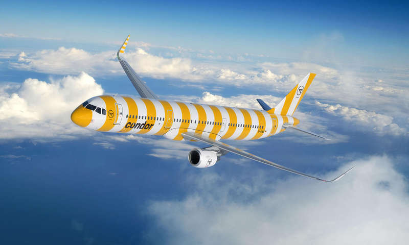 Model Set Airbus A321-200 Condor 1/144 Scale REVELL 63788