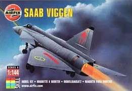 Saab Viggen - 1/144 Scale (Airfix)(A00105)(TH2463)