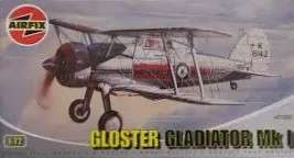 Gloster Gladiator Mk.1 - 1/72 Scale (Airfix)(A01002)(ON0016)