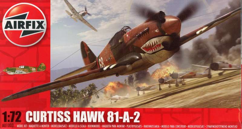 Curtiss Hawk 81-A-2 - 1/72 Scale (Airfix)(A01003)(ON0054)
