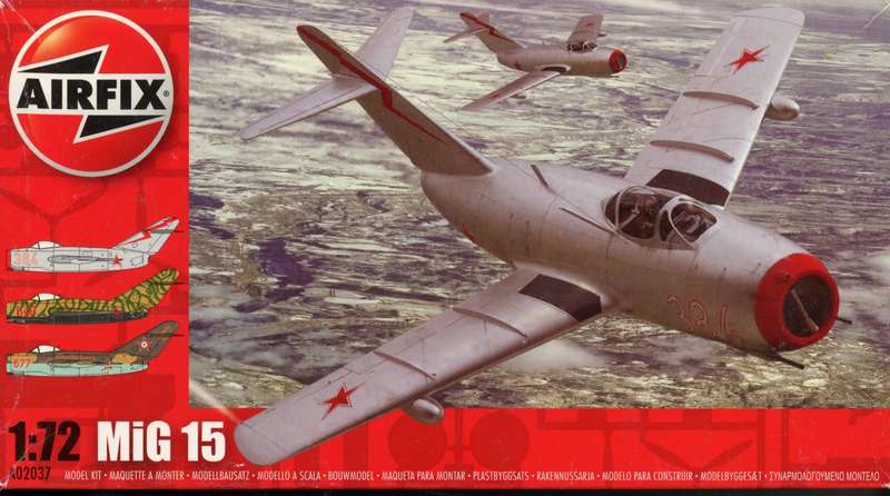 Mig 15 - 1/72 Scale (Airfix)(A02037)(ON0167)