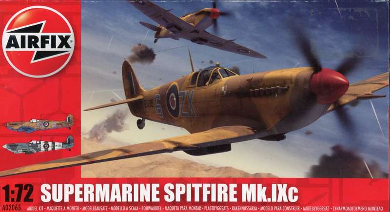 Supermarine Spitfire Mk.IXc - 1/72 Scale (Airfix)(A02065)(ON0052)