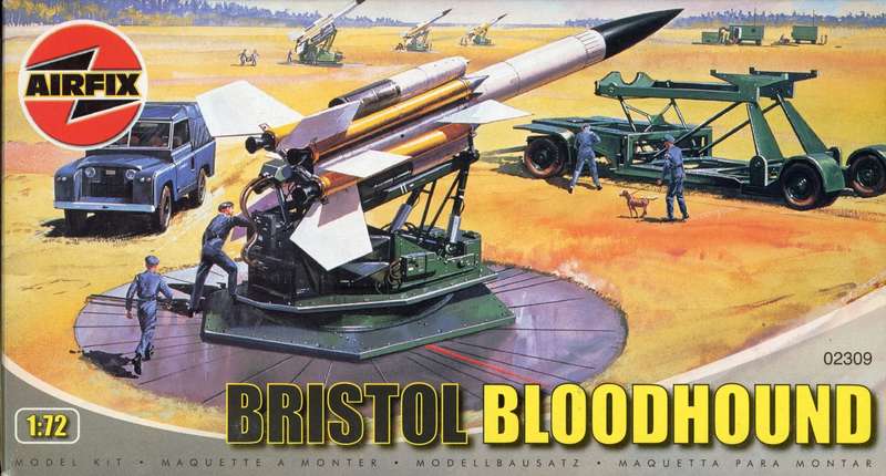 Bristol Bloodhound SAM - 1/72 Scale (Airfix)(A02309)(TH2414)