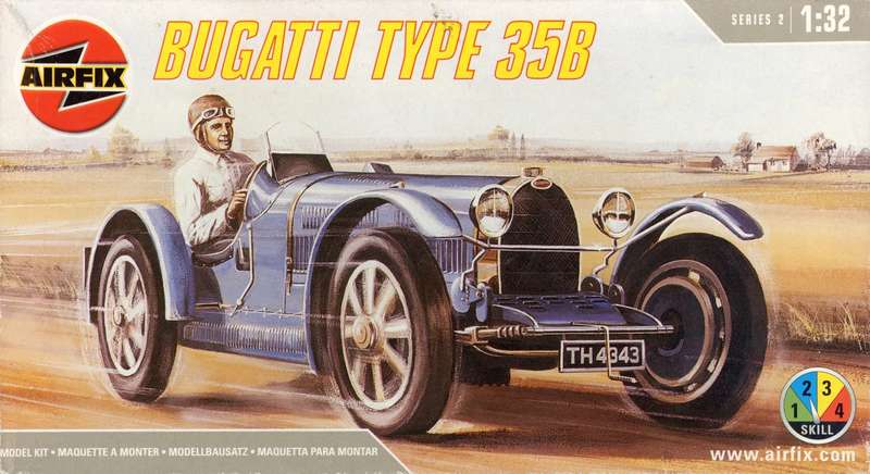Bugatti Type 35B - 1/32 Scale (Airfix)(A02451)(ON0108)