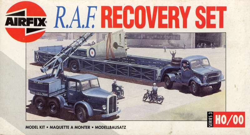 RAF Recovery Set - H0/00 Scale (Airfix)(03305)(ON0386)