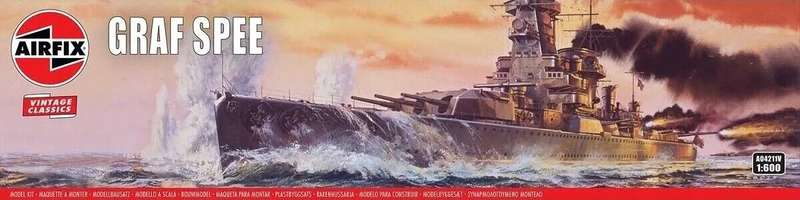 Graf Spee - 1/600 Scale (Airfix)(A04211V)(TAS016817)