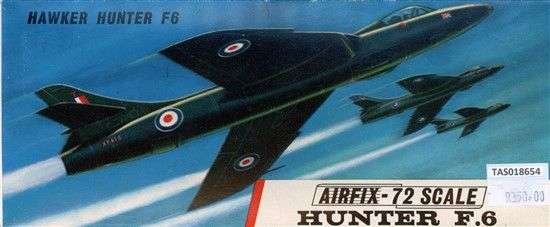 Hawker Hunter F.6 - 1/72 Scale (Airfix)(A288)(TAS018654)