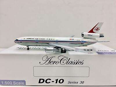 McDonnell Douglas DC-10 Korean Air Lines - 1/500 Scale (Aeroclassics)(A5HL7315)