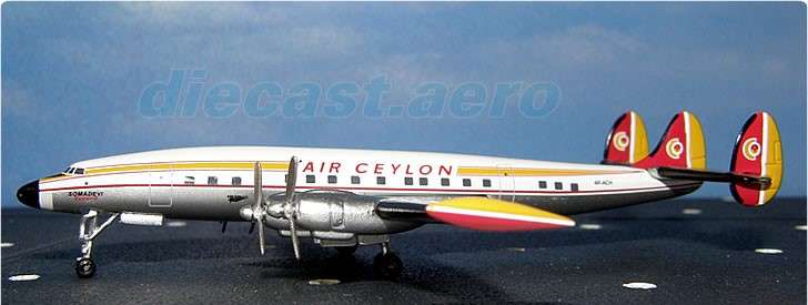 Lockheed L-1049 Super Constellation Air Ceylon - 1/400 scale (AeroClassics AC4RACH)