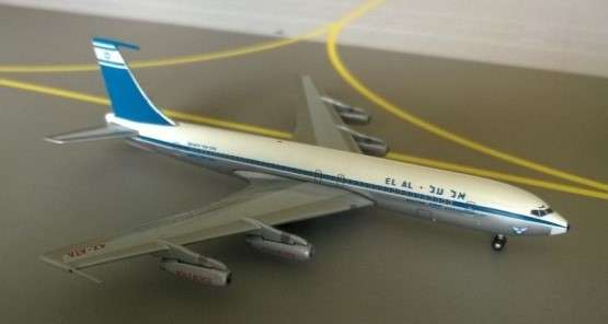 Boeing 707-458 El Al - 1/400 Scale (AC4XATA)