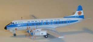Vickers Viscount 800 Arkia - 1/400 Scale (Aeroclassics)(AC4XAVF)(TAS002128)