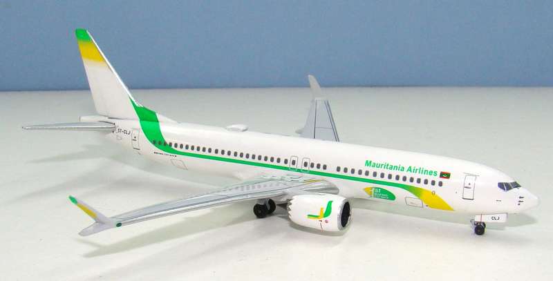 Boeing 737-MAX 8 Mauritania Airlines - 1/400 Scale (Aeroclassics)(AC419306)