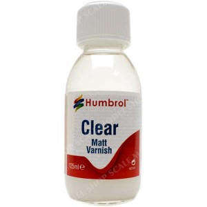 Humbrol Matt Clear Varnish 125ml (Humbrol AC7434)