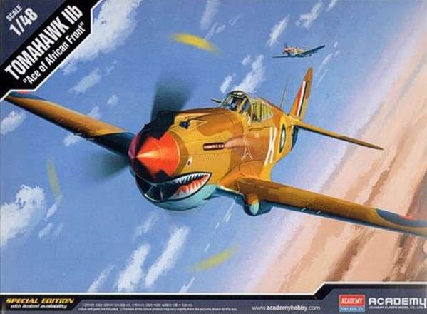P-40 Tomahawk IIB - 1/48 Scale (Academy)(ACAD12235)