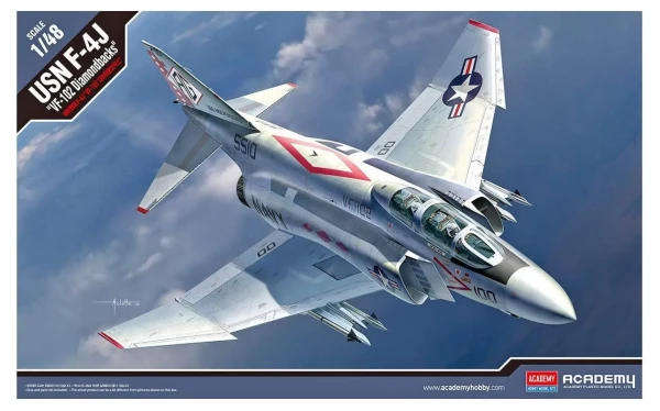 F-4J Phantom VF102 - 1/48 Scale (Academy 12323)