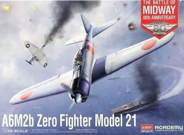 A6M2B Zero Type 21 - 1/48 Scale (Academy 12352)