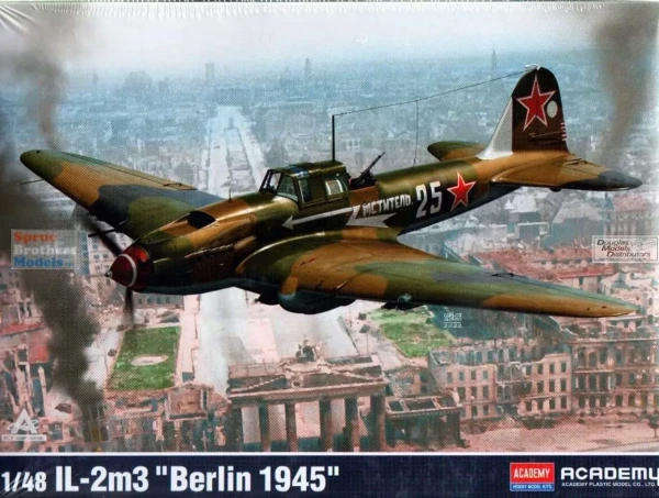 Ilyushin IL-2M3 'Berlin 1945' - 1/48 Scale (Academy 12357)