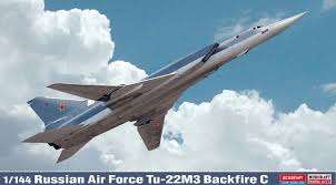 Tupolev Tu-22MS Backfire - 1/144 Scale (academy 12636)