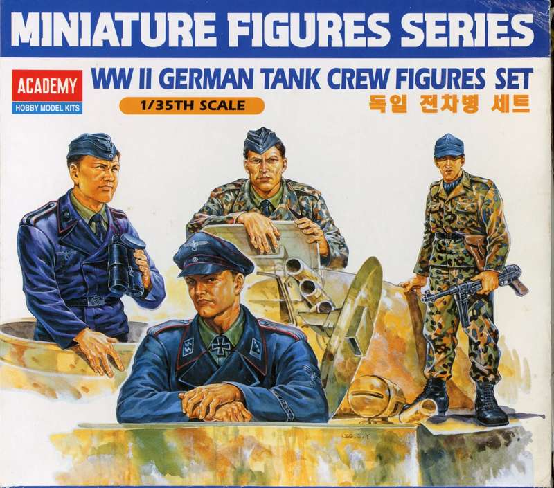German Tank Crew Set - 1/35 Scale (Academy)(ACAD1371)(ON0097)