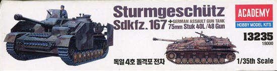 Sturmgeschuetz Sd.Kfz.167 - 1/35 Scale (Academy 13235)