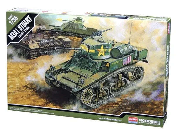M3A1 Suart Light Tank US Army - 1/35 Scale (Academy 13269)