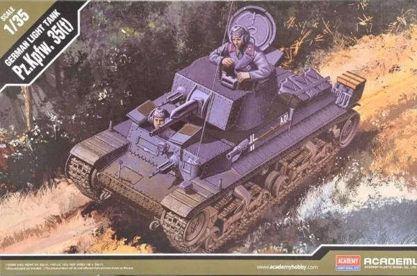 Pz.KpFw.35T Tank - 1/35 Scale (Academy 13280)