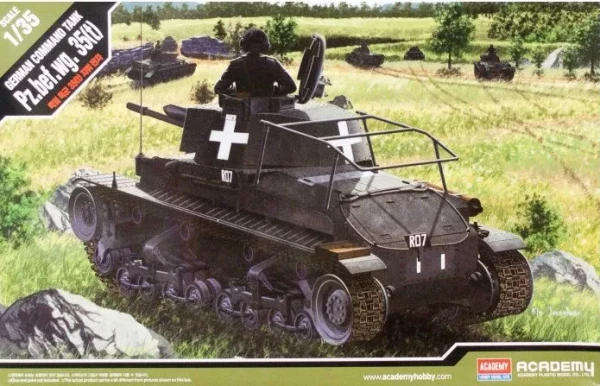 Pz.Bef.wg 35T Command Tank - 1/35 Scale (Academy 13313)