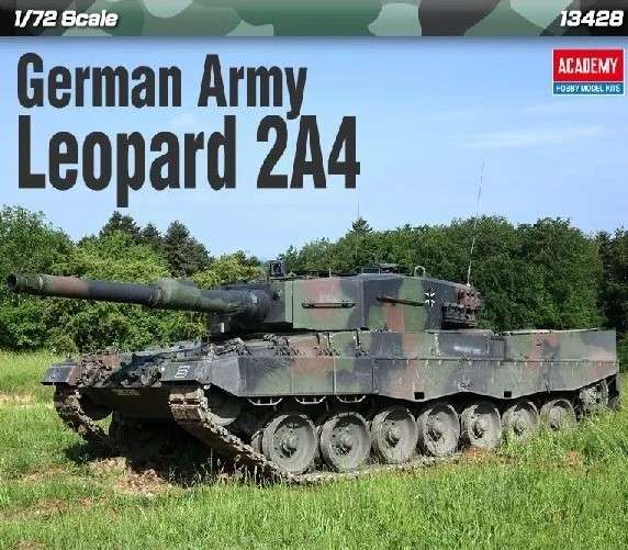 Leopard 2A4 - 1/72 Scale (Academy)(ACAD13428)