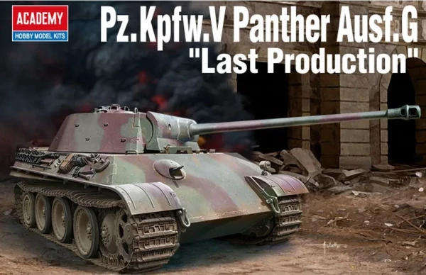 Pz.KpFw.V Panther Ausf.G - 1/35 Scale (Academy 13523)