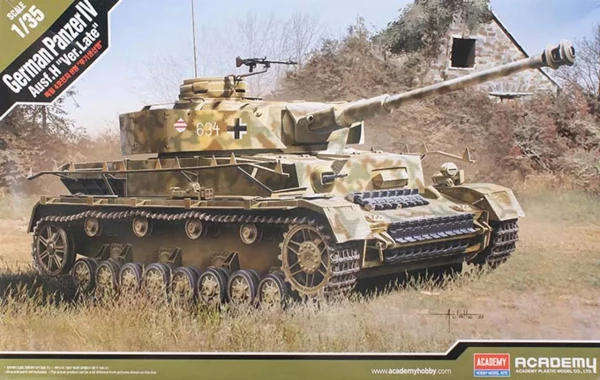 Panzer IV Ausf.H - 1/35 Scale (Academy 13528)