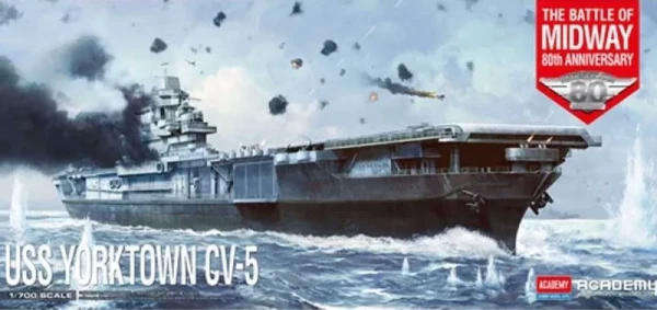 USS Yorktown -1/700 Scale (Academy 14229)