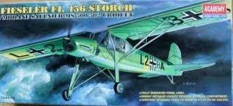 Fieseler Fi.156 Storch/Morane Saulnier MS 500/602 Criquet - 1/72 Scale (Academy 1661)