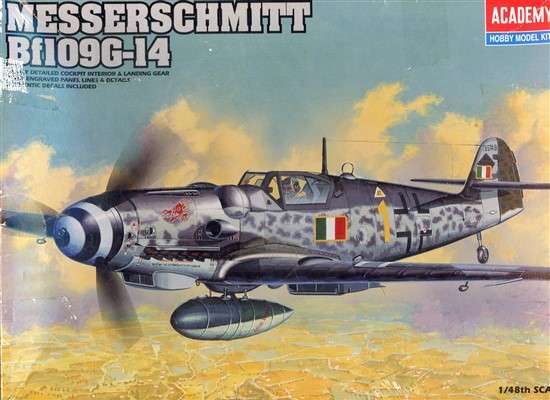 Messerschmitt Bf.104G-14 - 1/48 Scale (Academy)ACAD1682)(ON0223)