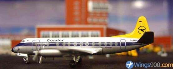 Vickers Viscount 800 Condor - 1/400 Scale (Aeroclassics)(ACDANOL)(TAS002909)