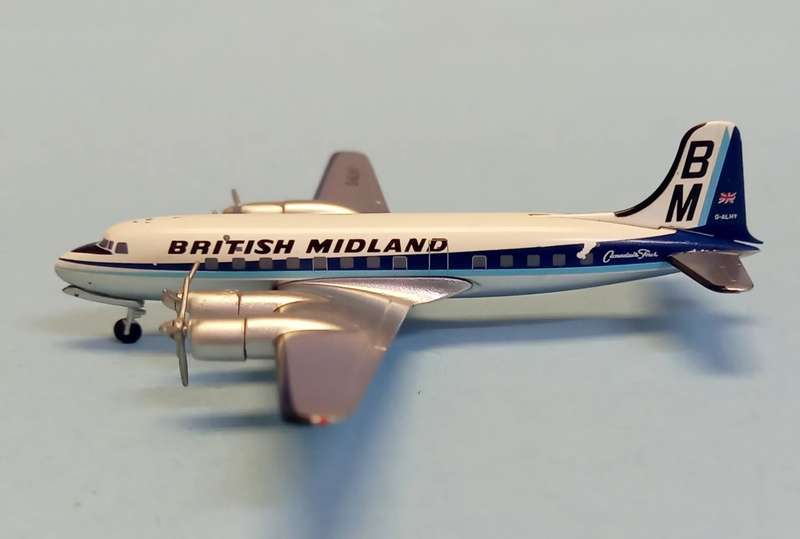 Canadair C-4 Argonaut British Midland - 1/400 Scale (AeroClassics)(ACGALHY)(TAS4518)