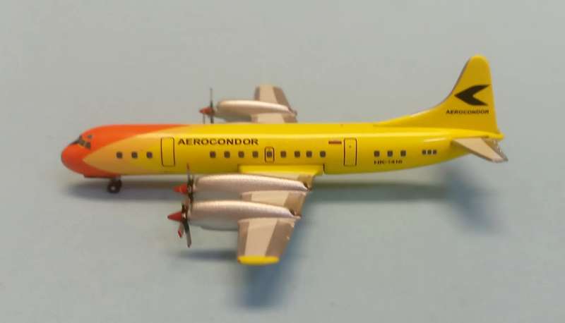 Lockheed L-188C Electra Aerocondor - 1/400 Scale (AeroClassics)(ACHK1416)(TAS4487)