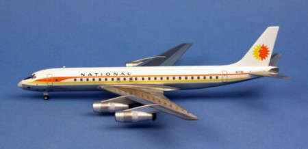 Douglas DC-8-54F National Airlines Cargo - 1/400 Scale (ACN108RD)(Aero Classics)