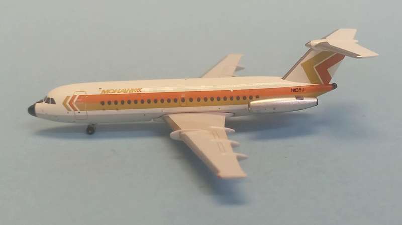 BAC I-II Mohawk - 1/400 Scale (AeroClassics)(ACN1135J)(TAS4529)