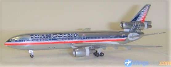 Douglas DC-10-30 Transaero - 1/400 Scale (Aeroclassics)(ACN141AA)(TAS002863)