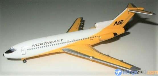 Boeing 727-200 Northeast Airlines - 1/400 Scale (Aeroclassics)(ACN1633)(TAS001521)