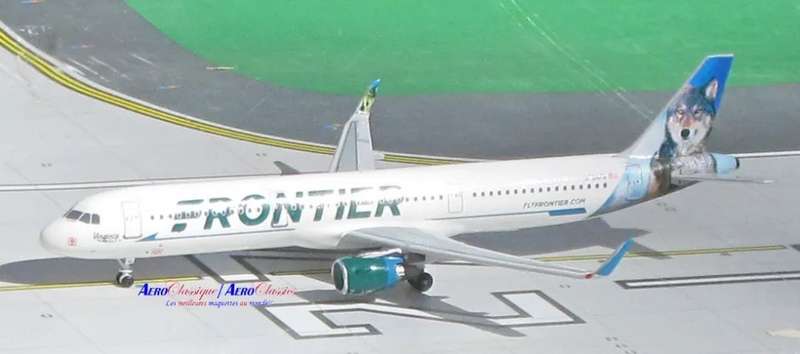 Airbus A321 Frontier - 1/400 Scale (AeroClassics)(ACN704FR)(TAS4091)