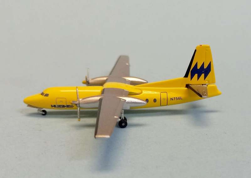 Fokker F-27 Friendship Hughes Airwest - 1/400 Scale (AeroClassics )(ACN756L)(TAS4507)