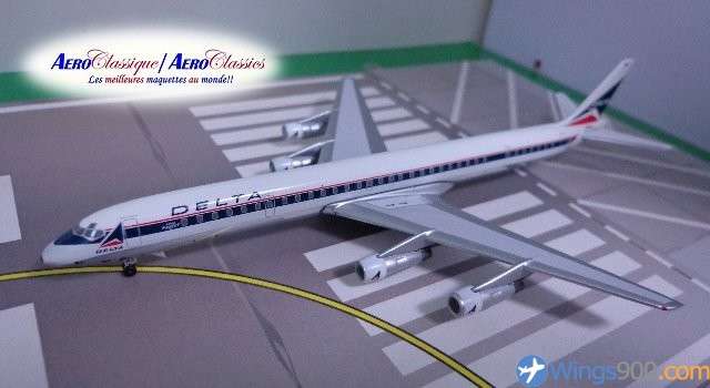 Douglas DC-8-61 Delta Air Lines - 1/400 Scale (ACN822E)(Aero Classics)