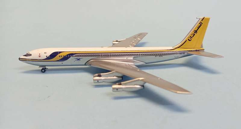 Boeing 707-320C Sudan -1/400 Scale (AeroClassics)(ACSTAFA)(TAS4550)