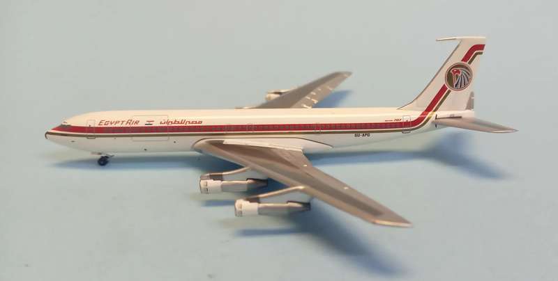Boeing 707 Egypt Air -1/400 Scale (AeroClassics)(ACSUAPD)(TAS4546)