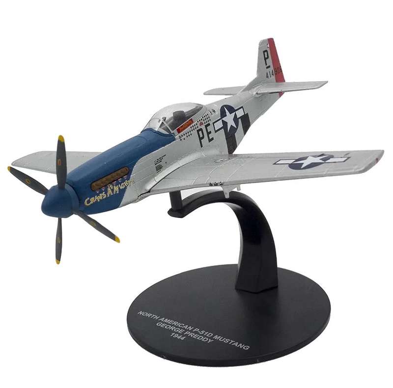 P-51D Mustang - 1/72 Scale (Editions Atlas)(AE-7896)